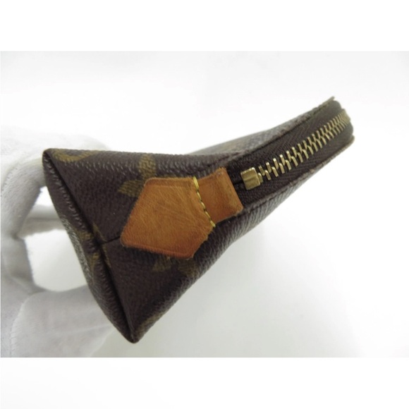 LOUIS VUITTON Pochette Bag Cosmetic Makeup Pouch PM Monogram - Picture 6 of 16